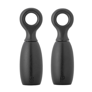Martim Kvarnset Svart Trä – Ø6,5 x H21 cm