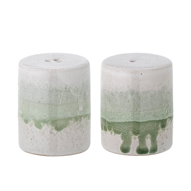 Paula Salt & Pepparset Stengods – Ø5 x H6 cm